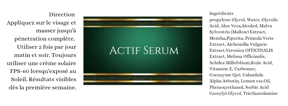 Actif Serum 30 mL